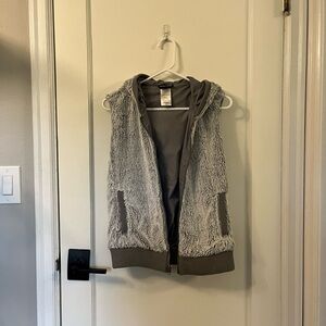 Patagonia Conejo Fur Grey Hooded Vest